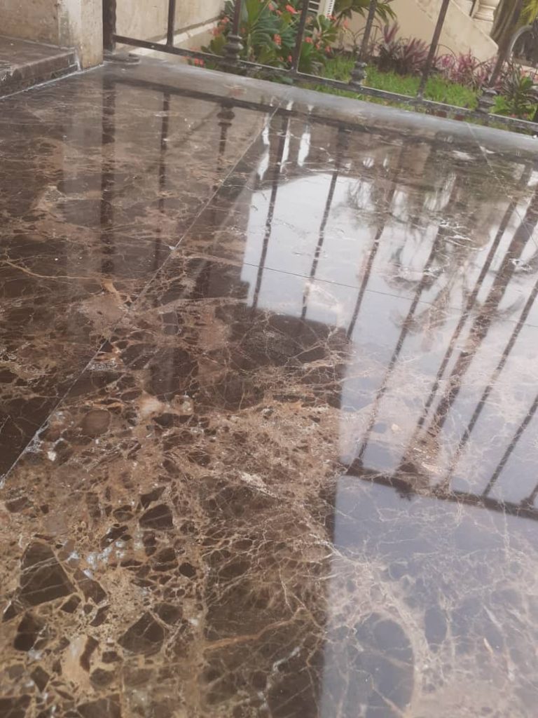 marble floor polishing
